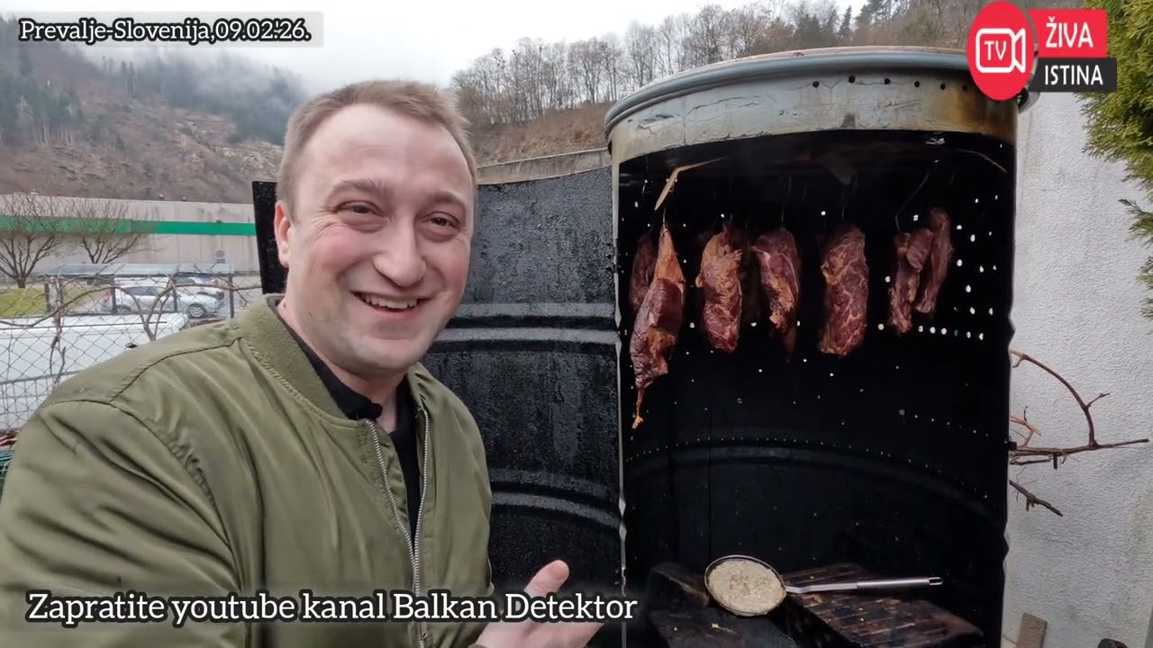 Suši ga u buretu. BOSANAC SLOVENCE navukao da jedu SUHO MESO.