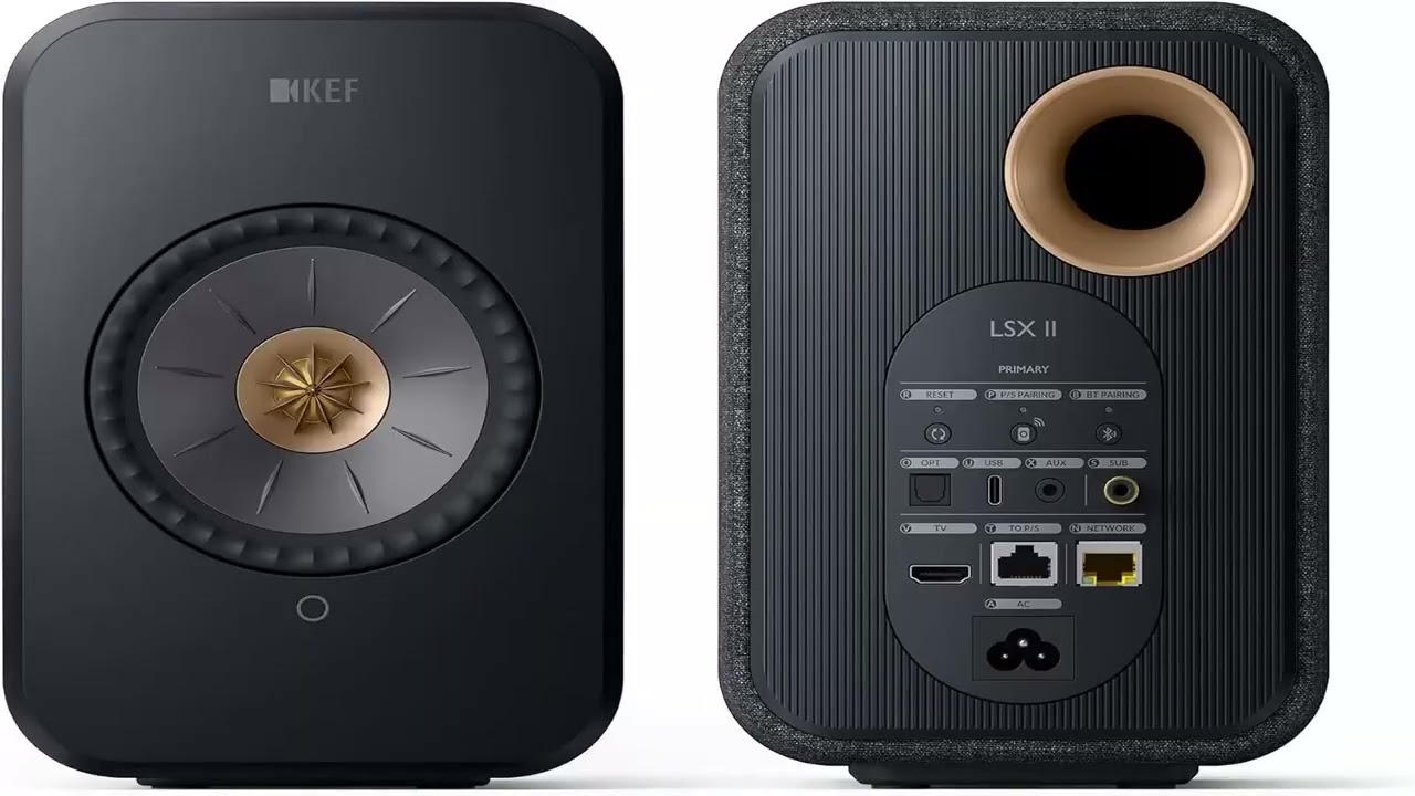 Best Deal: KEF LSX II Wireless HiFi Speaker System (Carbon Black)