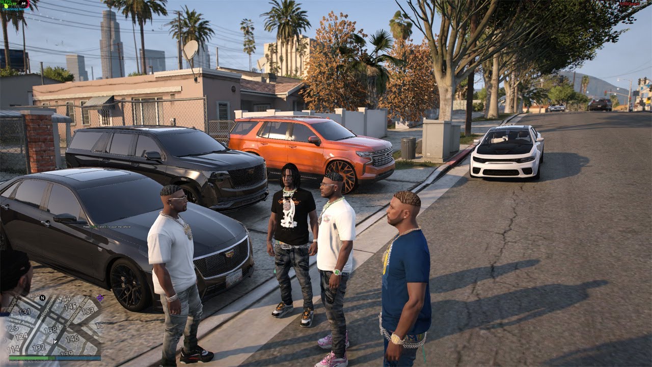 NRP (NukemRpEp#144) Sliding with GST Making Plays Round The City Police Tryna Stop Us