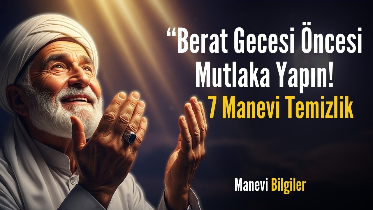 Berat Gecesi Öncesi MUTLAKA Yapın: 7 Manevi Temizlik! Bu 7 Zümre Affedilmez!..