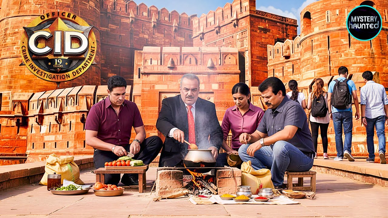 आगरा किला के बाहर CID Team खाना बनाकर रखी अपराधी  पर नजर || CID New Episode || CID Alert