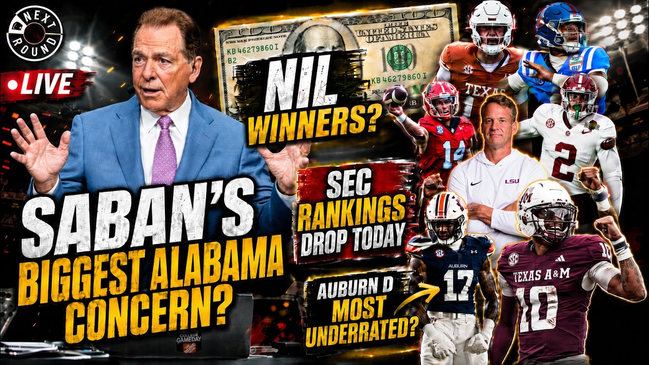 Nick Saban&rsquo;s 2026 Alabama Football CONCERNS, Is the Auburn Defense UNDERRATED? | TNR 7/24/26