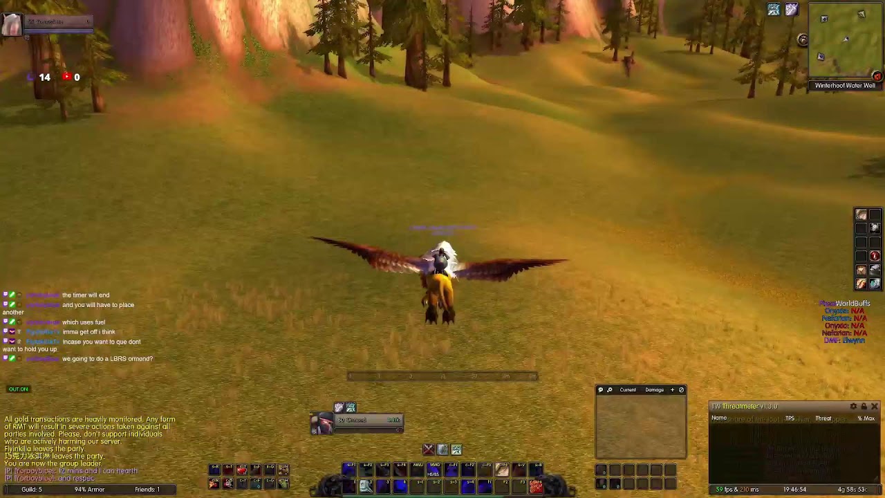 Capycraft 60 warrior prebis farming! [TurtleWoW 2.0] Classic+