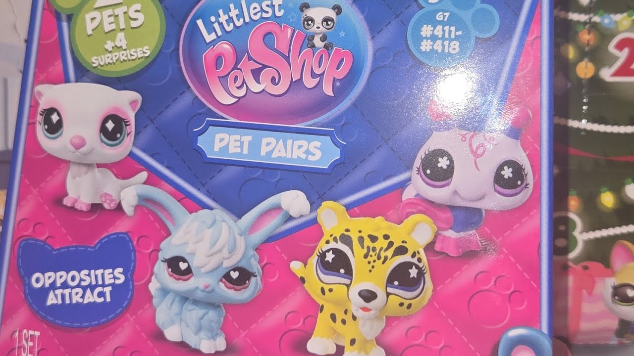Lps opposites attract green paw unboxing , Books & Bling