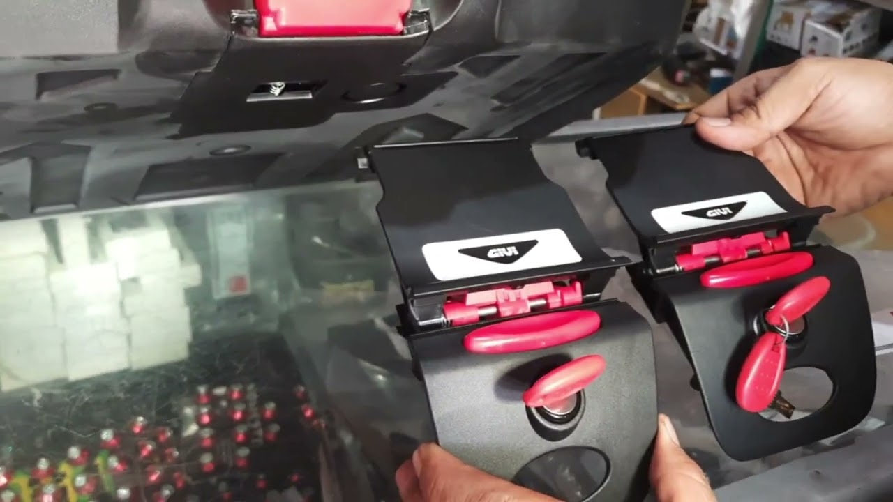 tutorial pemasangan sparepart givi HS260 bisa di gunakan ke box givi E25 E34 E35 E43 E43adv E45 E47