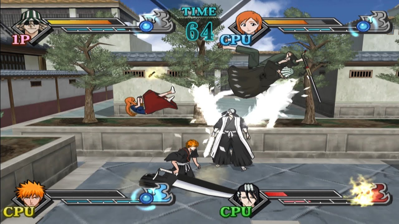 Bleach: Blade Battlers (PS2/2006) PCSX2 Longplay All Characters Unlocked [4K] 6/11