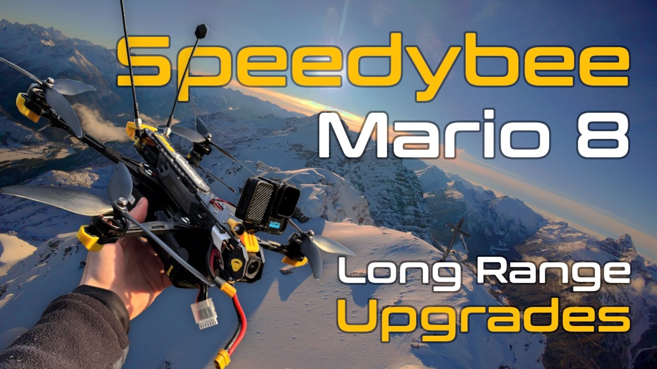 SpeedyBee Mario 8 | Модернизация T-Motor F90 1300KV и F7