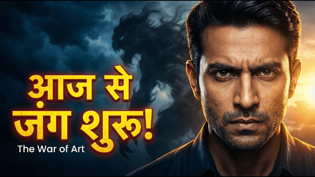 Stop Waiting for Motivation | The War of Art Summary Audiobook in Hindi