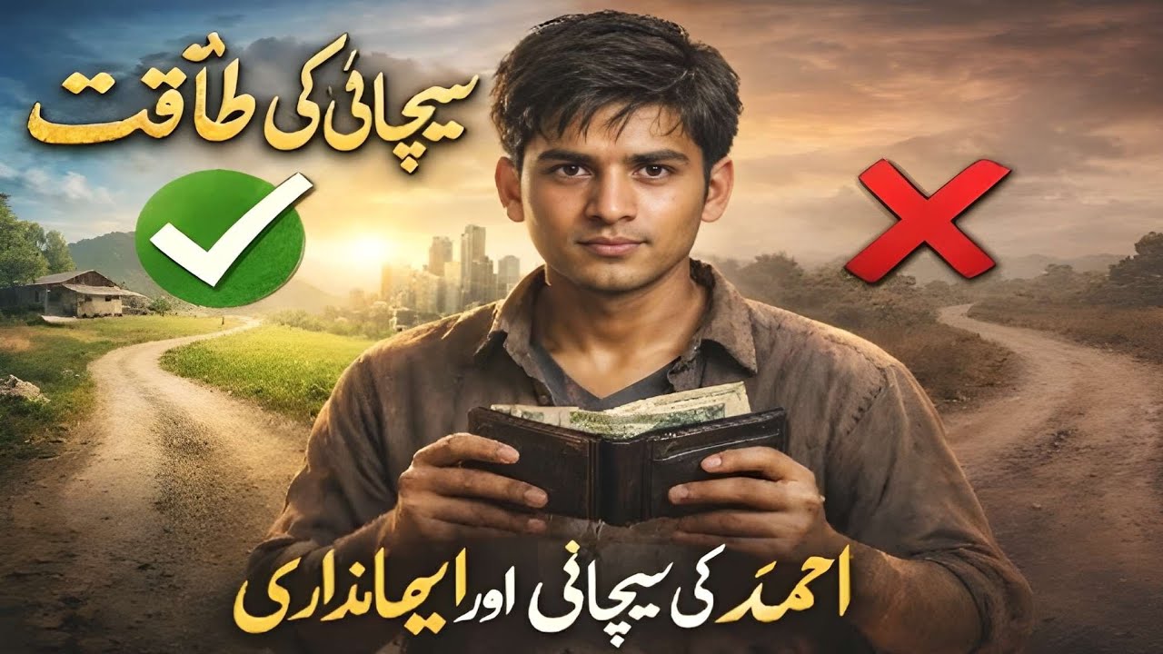 Sachai Ki Taqat | Sabaq Amoz Kahani | Emotional Moral Story in Urdu | Shahid Imran official