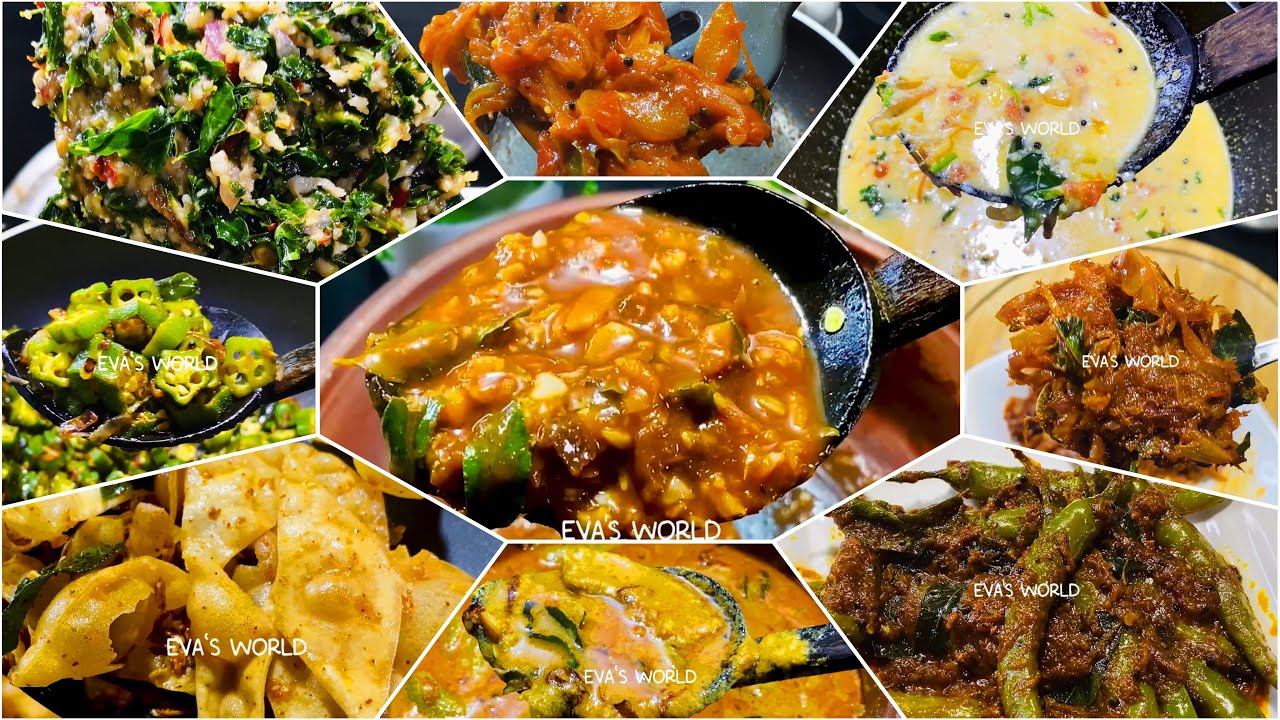 😋👌10 മിനിറ്റിൽ എളുപ്പത്തിൽ ചോറിലേക്ക് 13 തരം വിഭവങ്ങൾ Side dish for rice Easy Evening Snacks Recipes