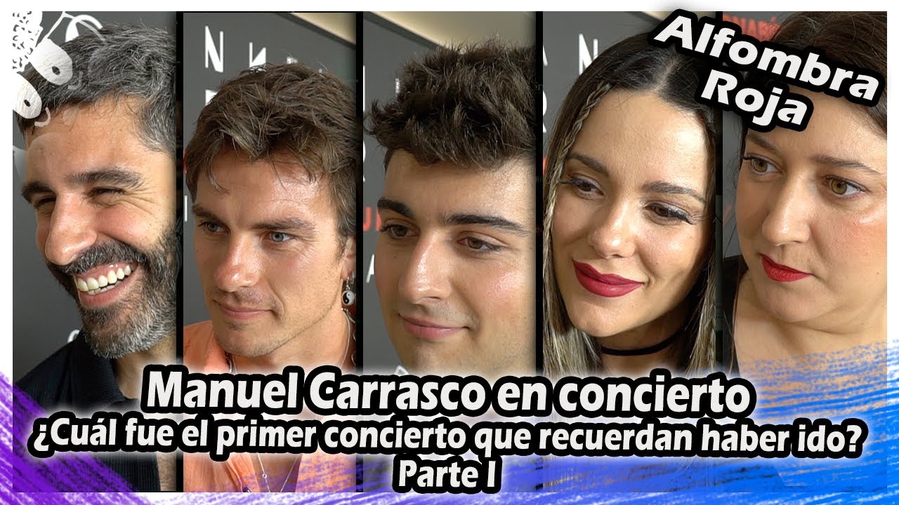 Manuel Carrasco en concierto : ¿Cuál fue el primer concierto que recuerdan haber ido?