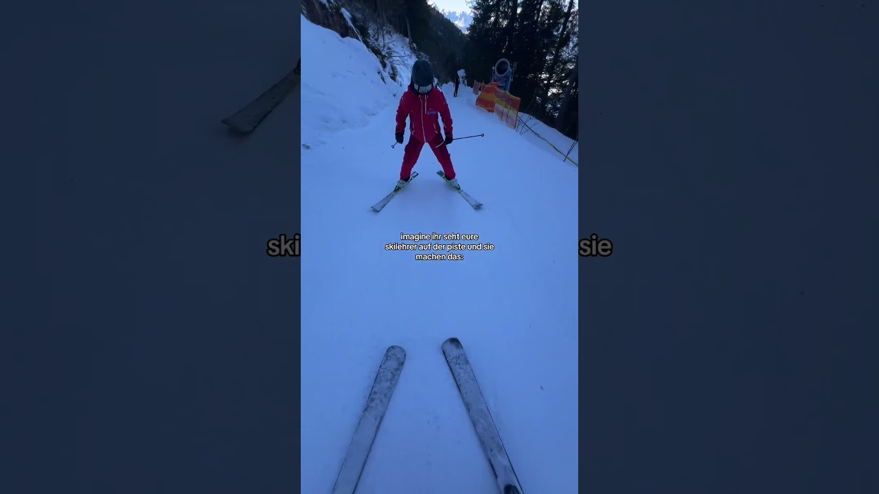 sehr verantwortungsvolle skilehrer nat&uuml;rlich🤓 #ski #skiing #skiinstructor