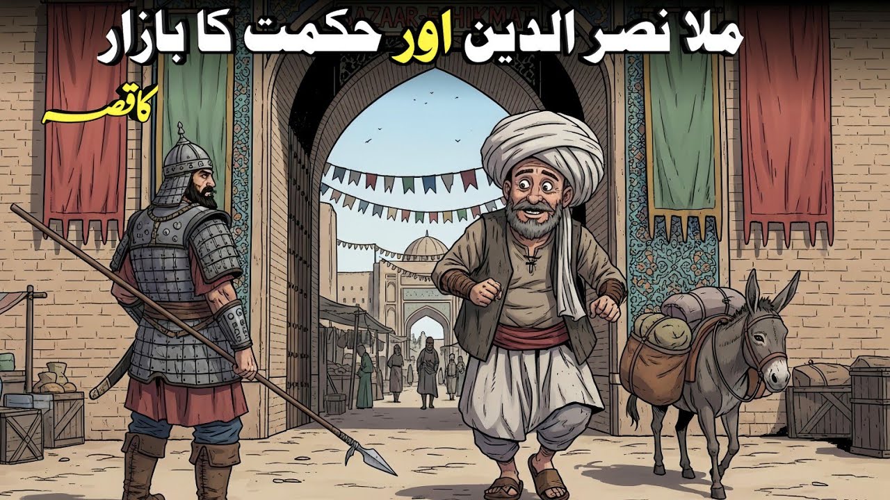 Mulla Nasiruddin Aur Hikmat Ka Bazar Ka Qissa | मुल्ला नसरुद्दीन और हिकमत का बाज़ार Ibrat Ke Qissey