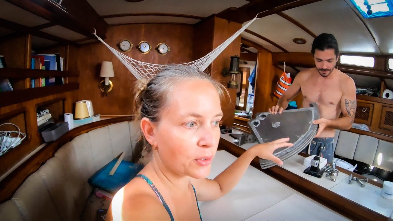 ⛵️Let's HOPE our rudder quadrant DOESN''T BREAK for the third time!! #228