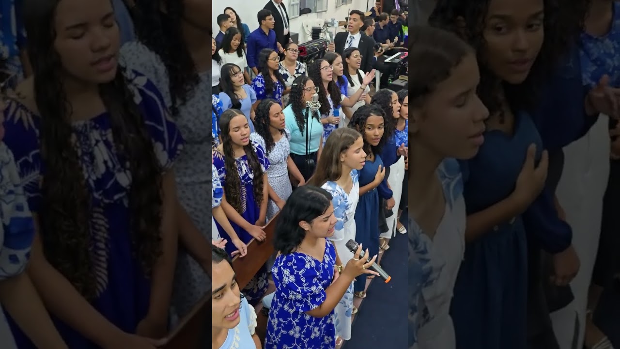36º CONGRESSO DE JOVENS E ADOLESCENTES / HINO QUEM É ESSE? (Julliany Souza) - GRANDE CORAL DE JOVENS