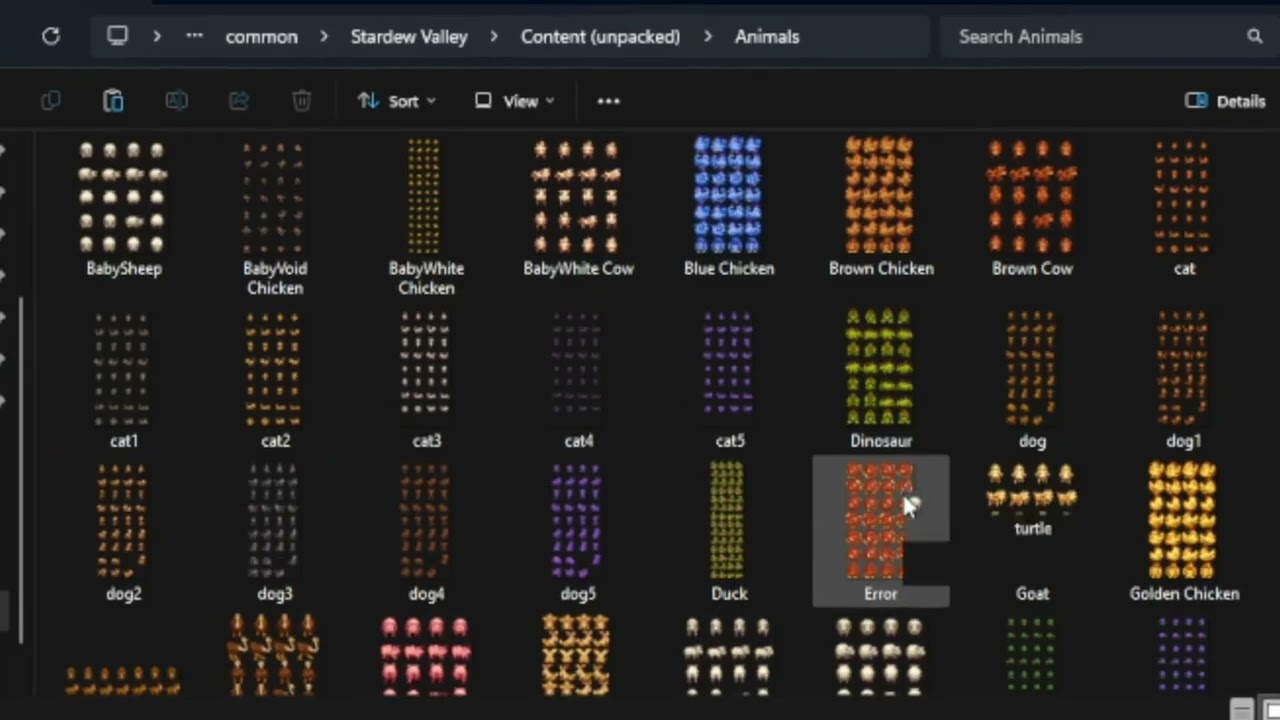 How To Unpack Game Assets for Stardew Valley