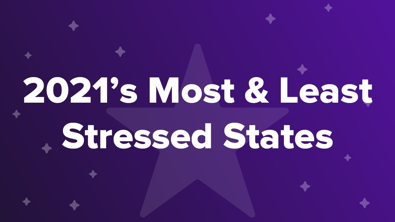2021's Most & Least Stressed States
