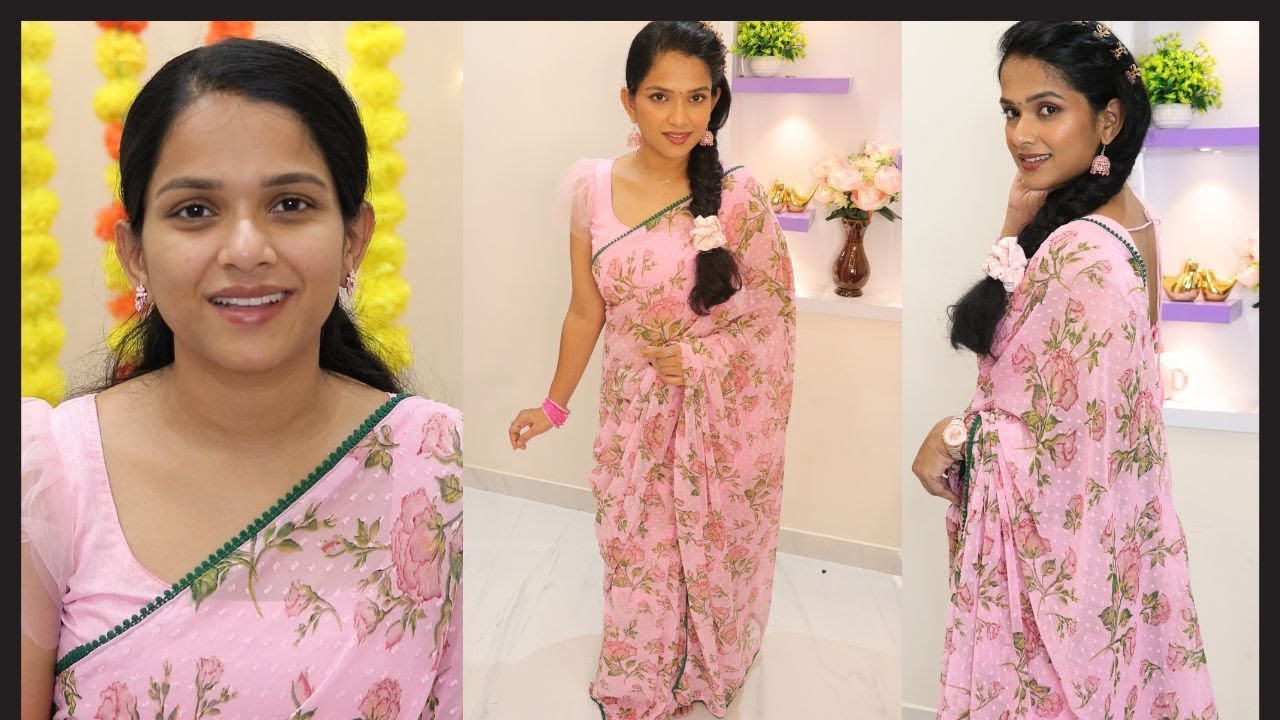 Quick & Easy Step by Step Makeup Look for Beginners!! Saree makeup with Long Lasting Power!!