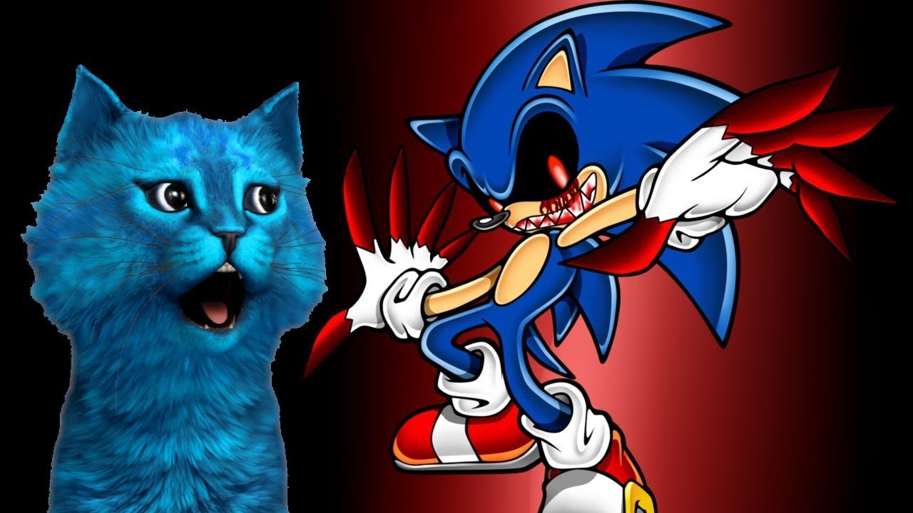 СОНИК EXE СТРАННЫЙ ГЕРОЙ в пиксельной игре Sonic EXE на канале КОТЁНОК ЛАЙК