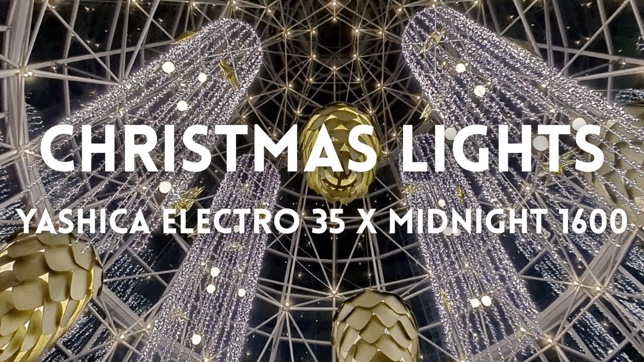 Film Photowalk at Orchard Road | Christmas Lights | Yashica Electro 35 GSN + Midnight 1600