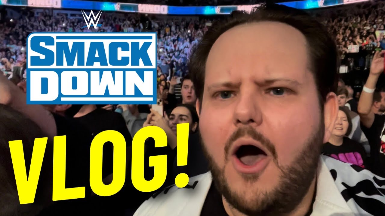 I SAT RINGSIDE FOR WWE SMACKDOWN! (MITB VLOG)