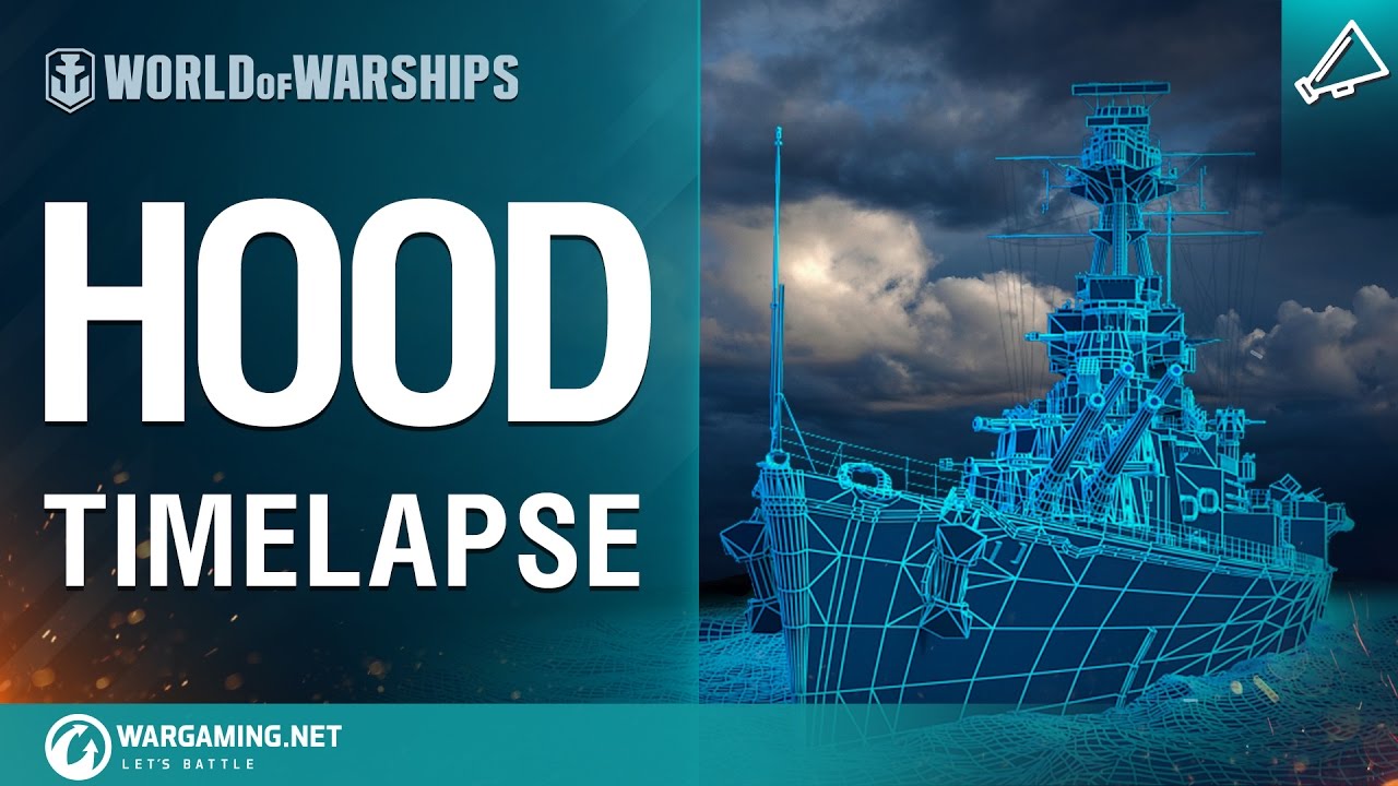 Timelapse: HMS Hood Model From Scratch