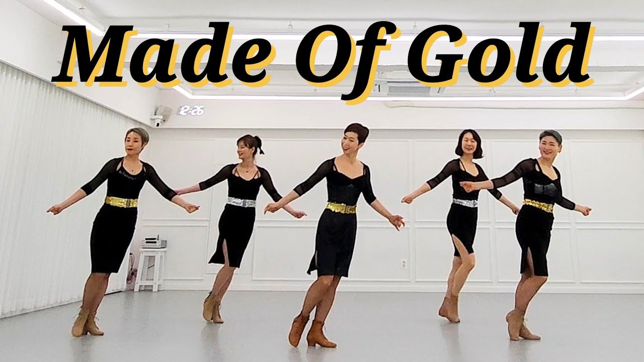 Made Of Gold LINEDANCE/초중급라인댄스/Choreo:Karl-Harry Winson, Jamie Barnfield/성신여대라인댄스 010-5469-9632