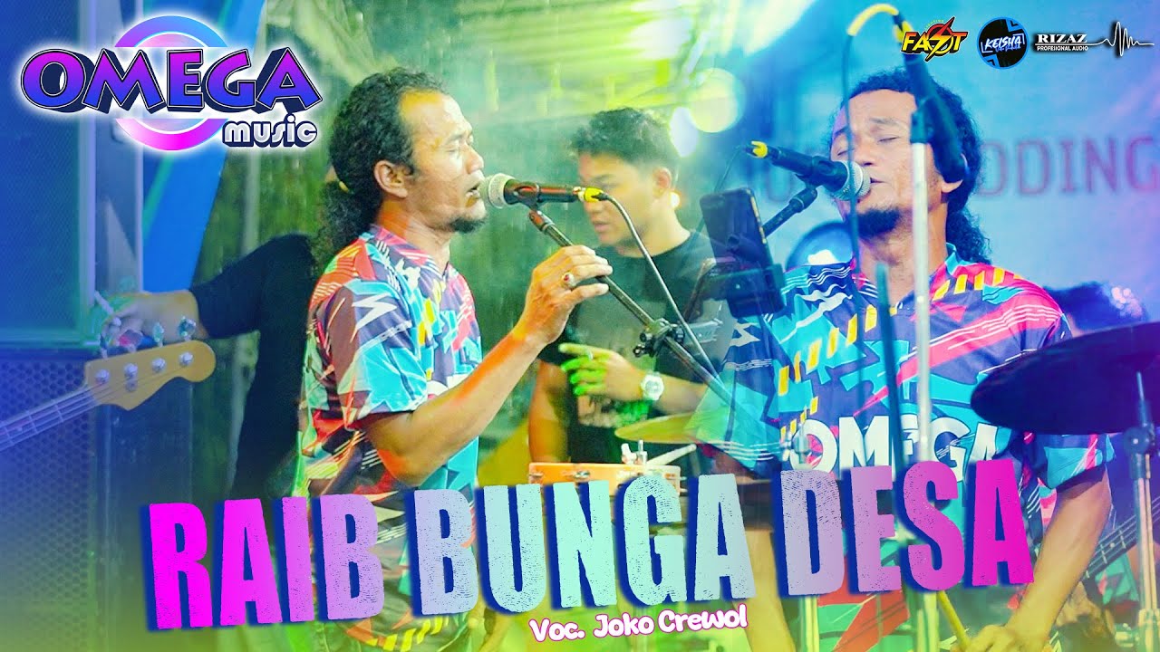 RAIB BUNGA DESA - JOKO CREWOL OMEGA MUSIC LIVE WARU - SIDOARJO #RIZAZAUDIO