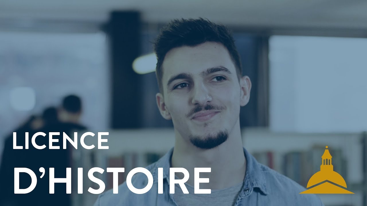 La licence d'Histoire