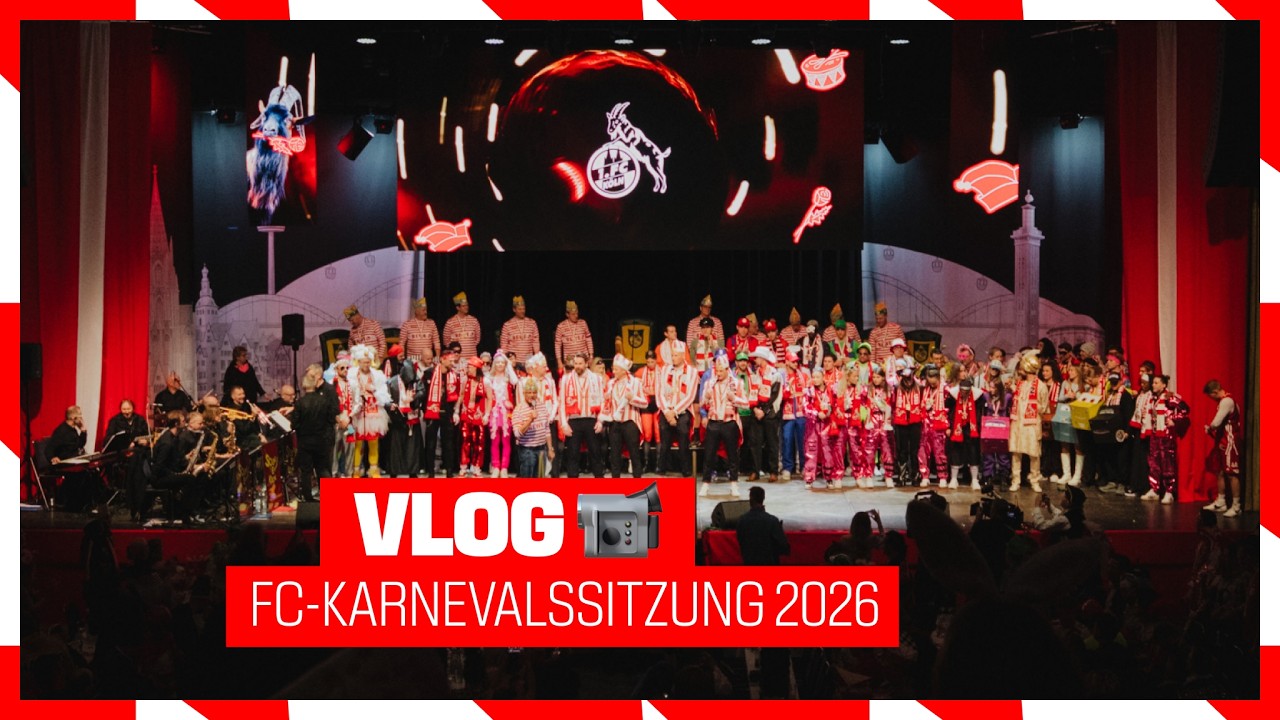 📹 VLOG: Karnevalssitzung 2026 🎉 | Roter Teppich, Kost&uuml;me und Behind-the-Scenes