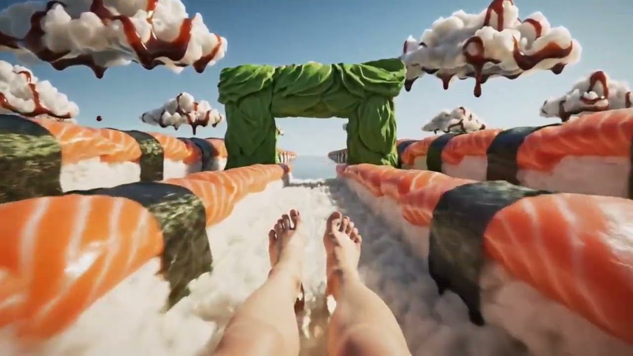 Which Waterslide would you like to ride? 🛝Super-Satisfying ASMR Magical Waterslides🥤🍎🥥🍊🫐🍒🍈🍓🥝