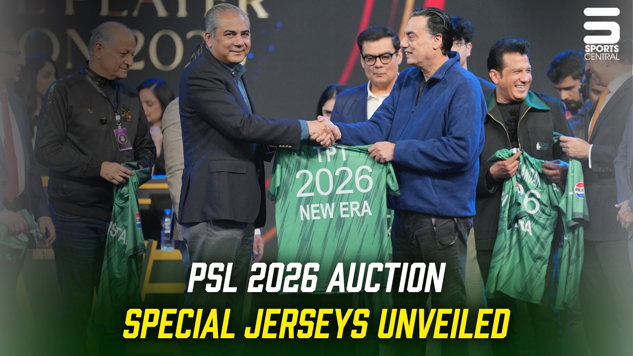 🎁 All 8 Franchises Receive Special Jerseys from PCB Chairman Mohsin Naqvi | MX1J