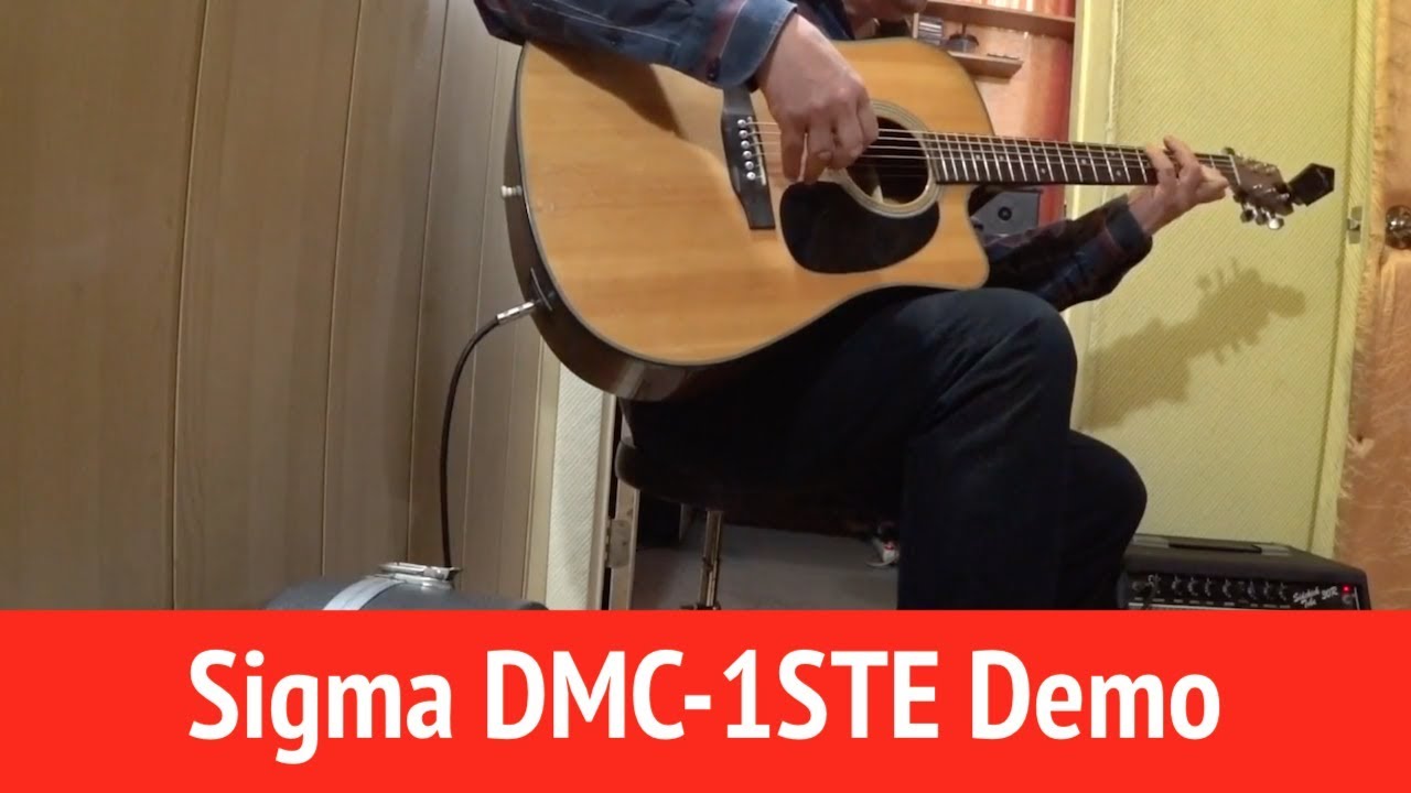 Sigma DMC - 1STE Guitar Demo
