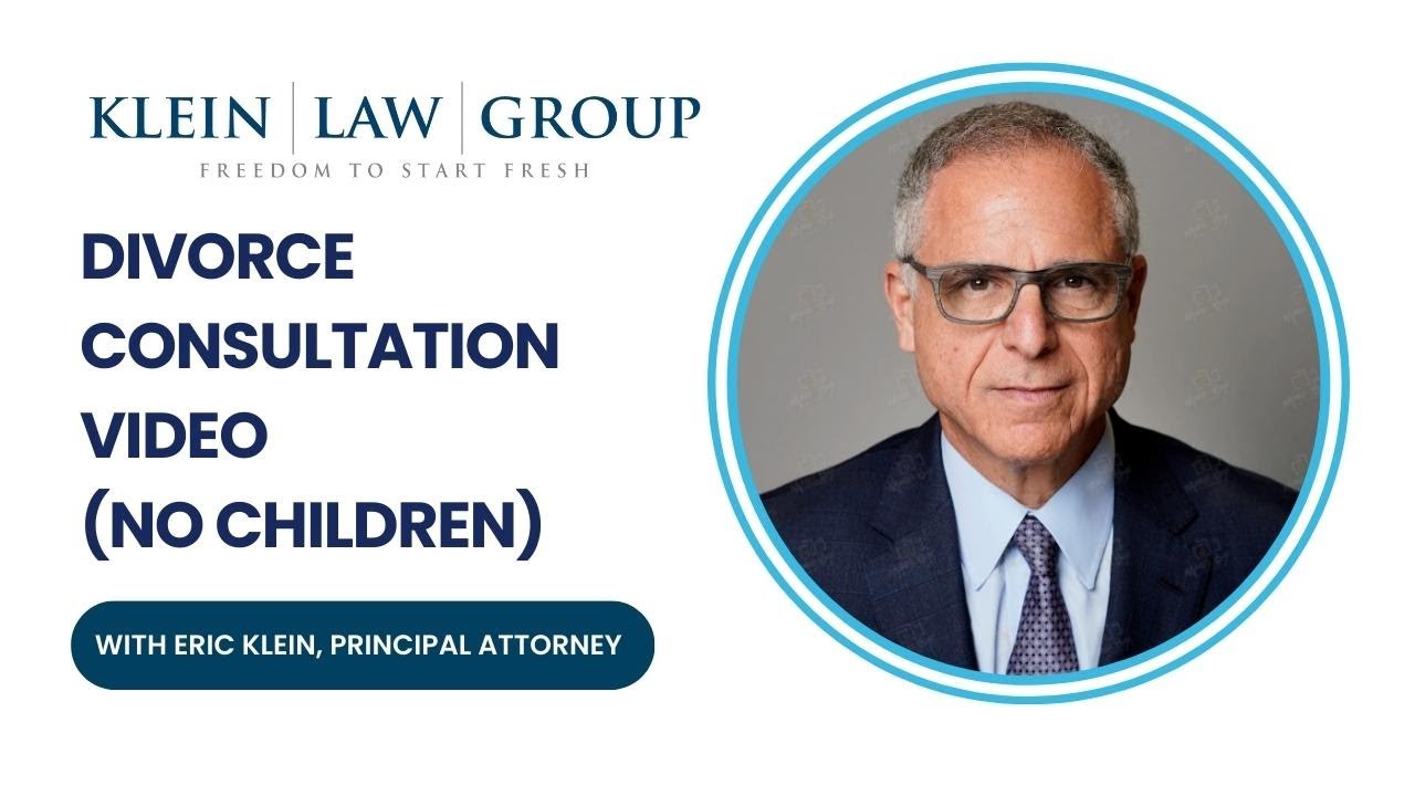 Divorce Consultation Video with No Children