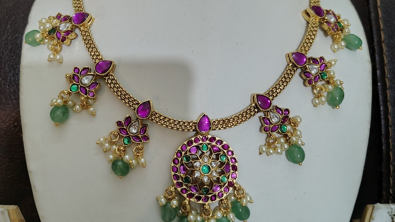 MMM collections is live, 9248391580, beautiful mossanite and kundan collection