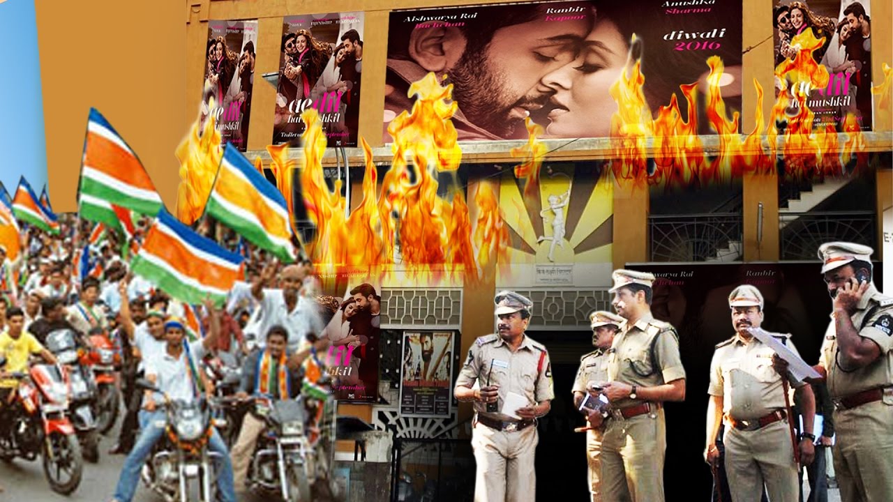 MNS Protest Continues - Ae Dil Hai Mushkil Won't Release