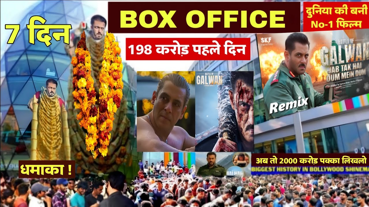 Battle of Galwan Makes New Records | Salman Khan Film’s Massive ₹2000 Cr Box Office Blast 