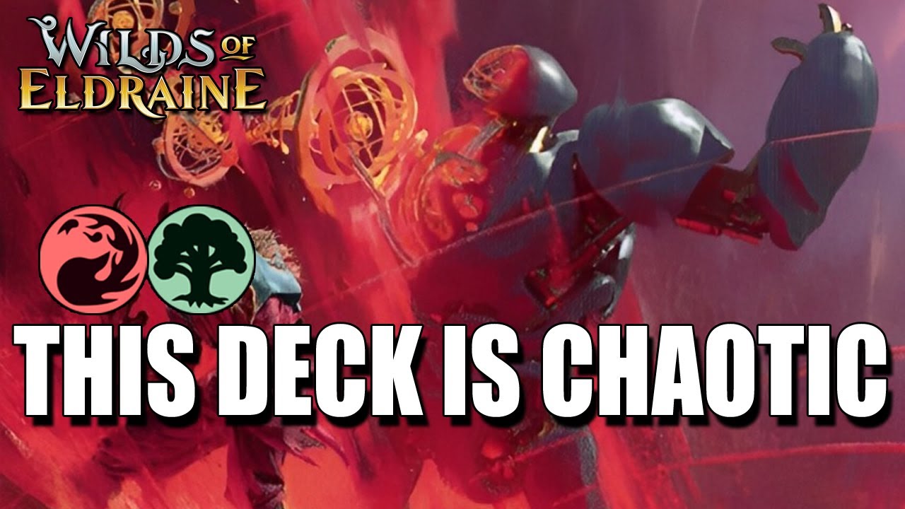 The Most CHAOTIC Combo Deck in WOE Standard 🔥🌳 // Magic: the Gathering Arena