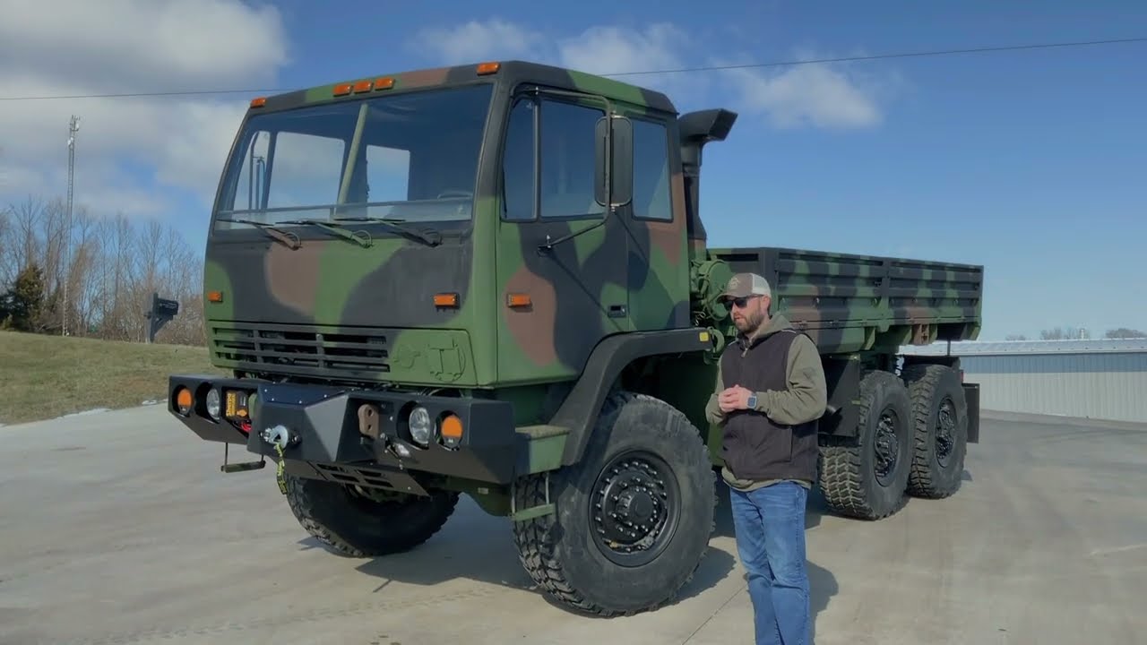 Jake From Washington States New Stewart & Stevenson M1083a1 6x6 Cargo Truck