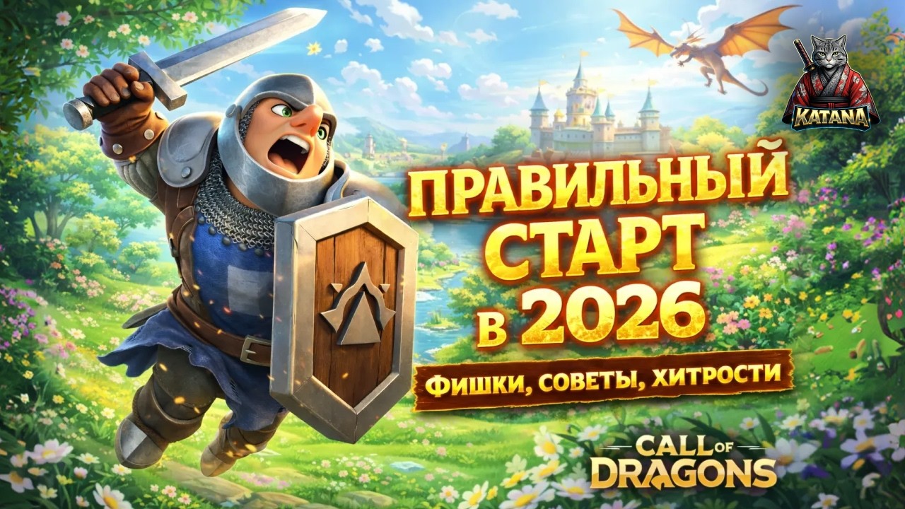 KATANA: Гайд по ПРАВИЛЬНОМУ СТАРТУ часть 2 | Call of Dragons
