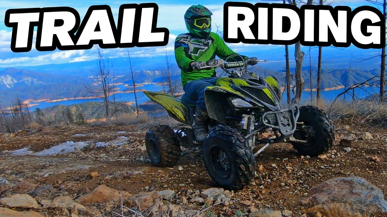 Quad Riding on Route #15 Foundation Trail | Yamaha Raptor 700 Sport Quad TrailBlogger