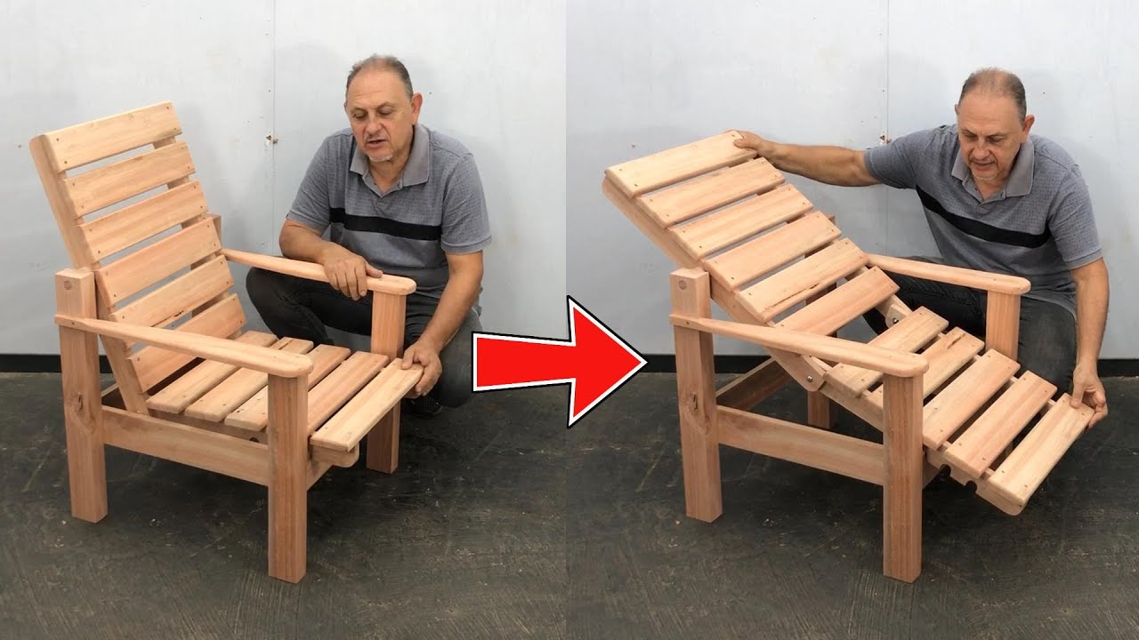 Sillón Reclinable INCREIBLE 3 Niveles!!! Tutorial PASO a PASO