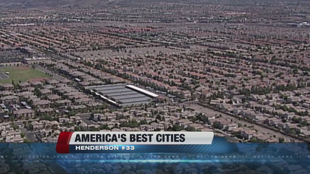 Henderson named one of best cities to live in