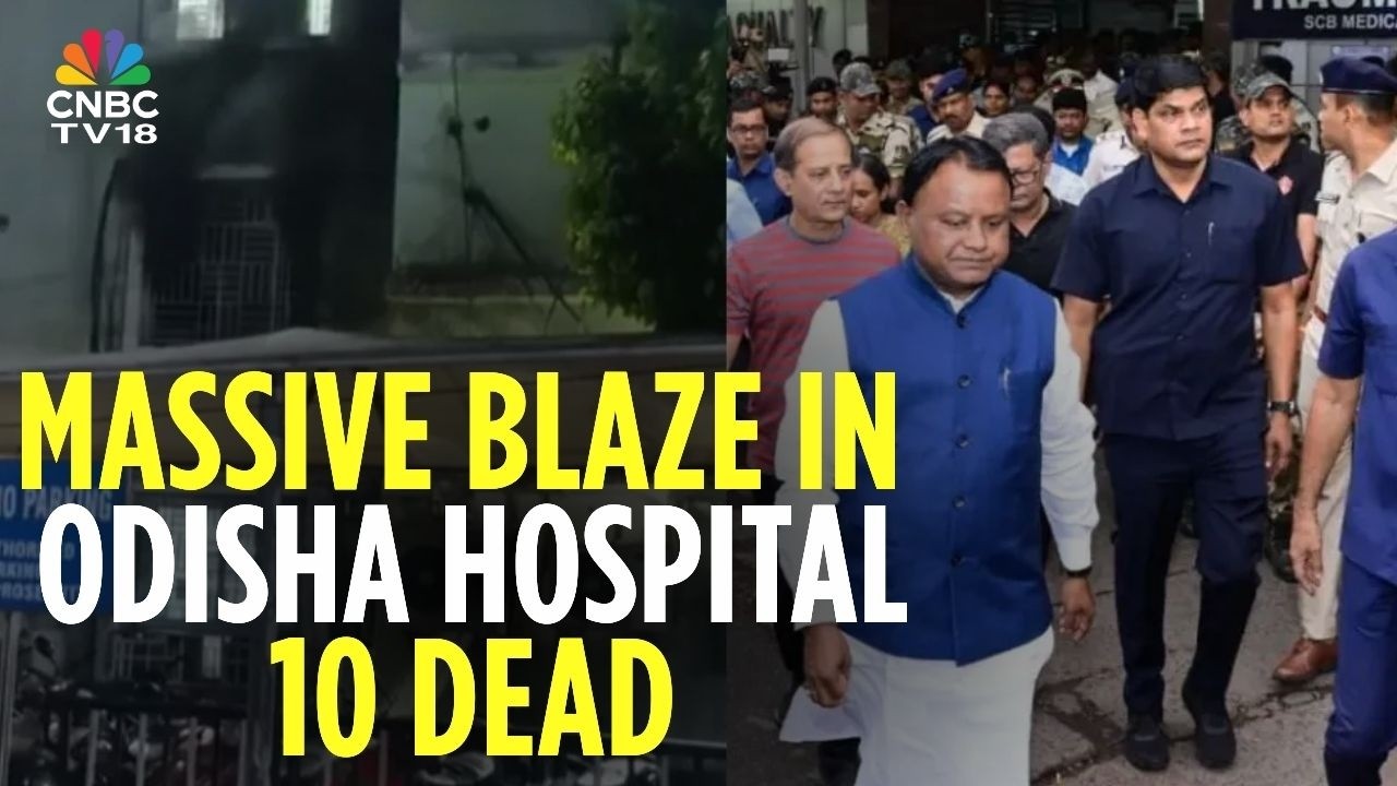 Odisha Hospital Fire: 10 Patients Killed In Major Fire At SCB Medical College Hospital | N18V
