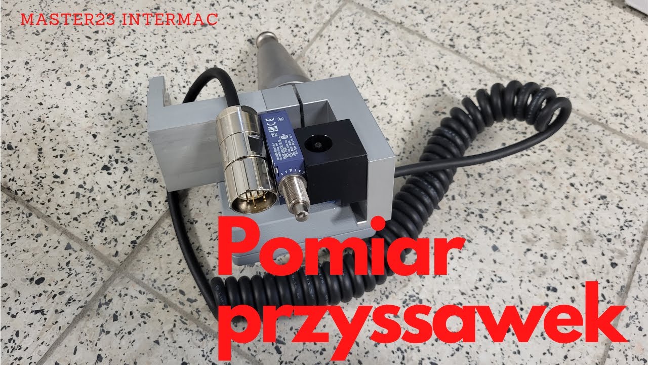 Pomiar przyssawek Master23 INTERMAC