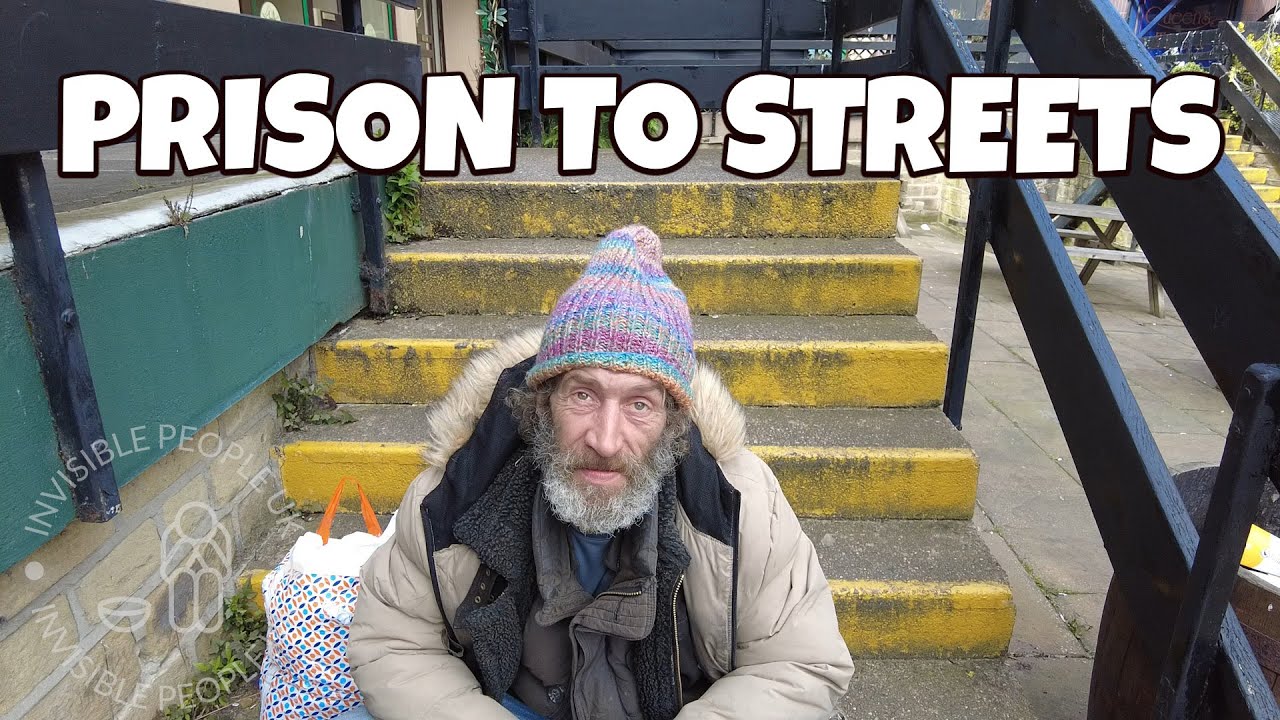 Andy from Mirfield living on the streets of Huddersfield - Invisible People