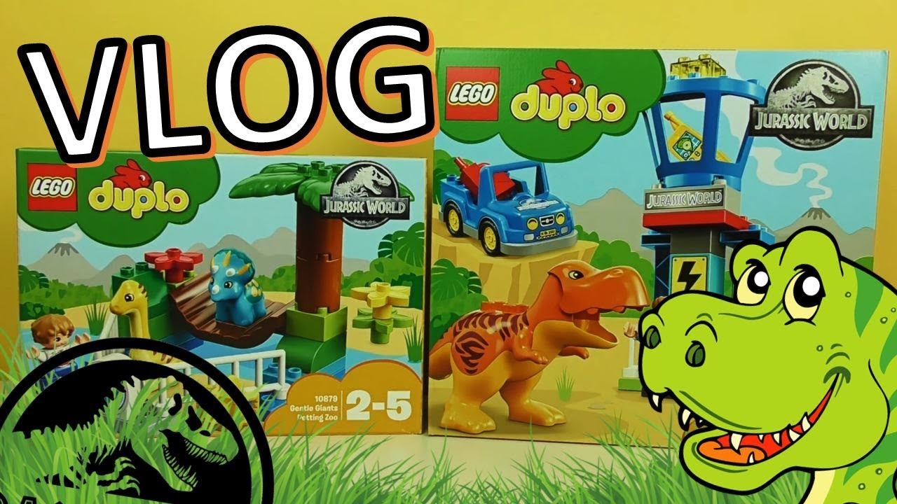 DINOZAURY Z LEGO DUPLO?! 😂 / VLOG