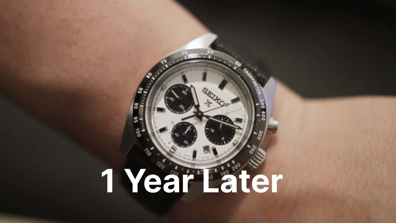 Seiko Panda Speedtimer SSC813 1 Year Review