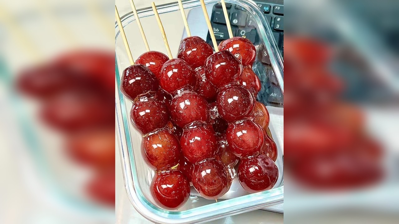 #美食创作者 #葡萄熟了 #葡萄新吃法 #自制甜品 #抖音美食创作者