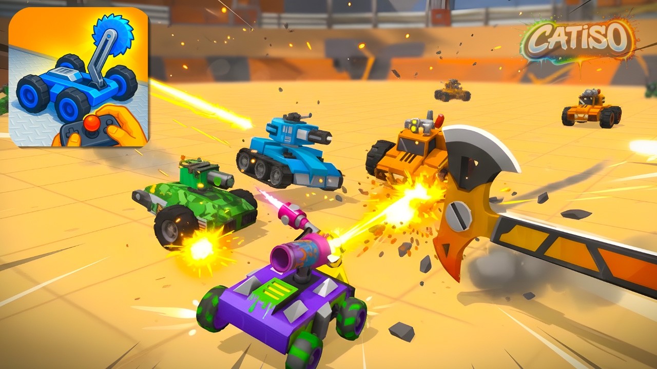 ⚙️ Pocket Bots Battle Robots - Gameplay Walkthrough Part 3 - Epic Robot Arena Fights (iOS, Android)